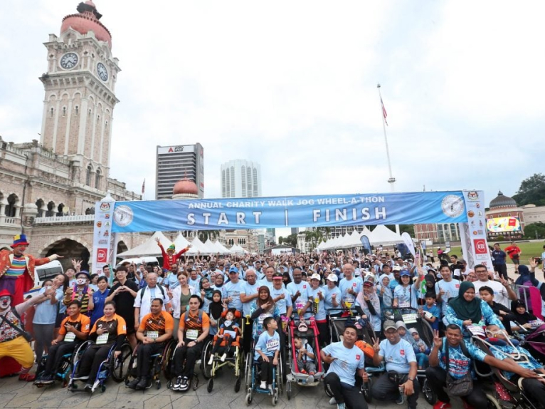 FPG Berhad sponsored and joined 28th Annual Charity Walk-Jog-Wheel A-Thon 2023